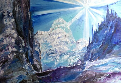 ICE AGE by Anna Pavlovich-Naneva, Painting for Sale on Singulart