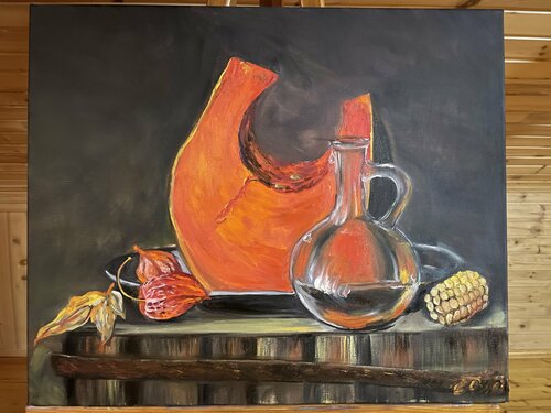 Autumn still life von Anna Pavlovich-Naneva, Malerei kaufen auf Singulart