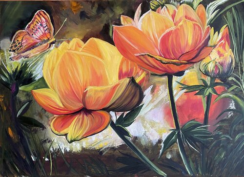 Celebration in the garden Anna Pavlovich-Naneva