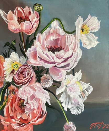 Magic composition by Anna Pavlovich-Naneva, Painting for Sale on Singulart
