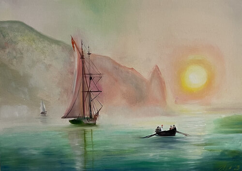 On a  sea Anna Pavlovich-Naneva