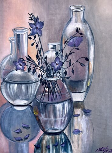 Field’s flowers von Anna Pavlovich-Naneva, Malerei kaufen auf Singulart