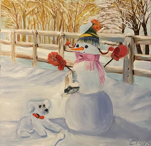 Friendly company di Anna Pavlovich-Naneva, Pittura in vendita su Singulart