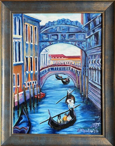 Venice van Anna Pavlovich-Naneva, Schilderij te koop op Singulart