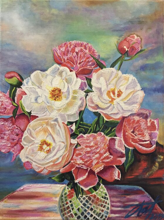 PEONIES Anna Pavlovich-Naneva