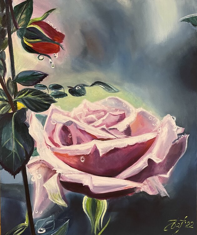Wild rose Anna Pavlovich-Naneva