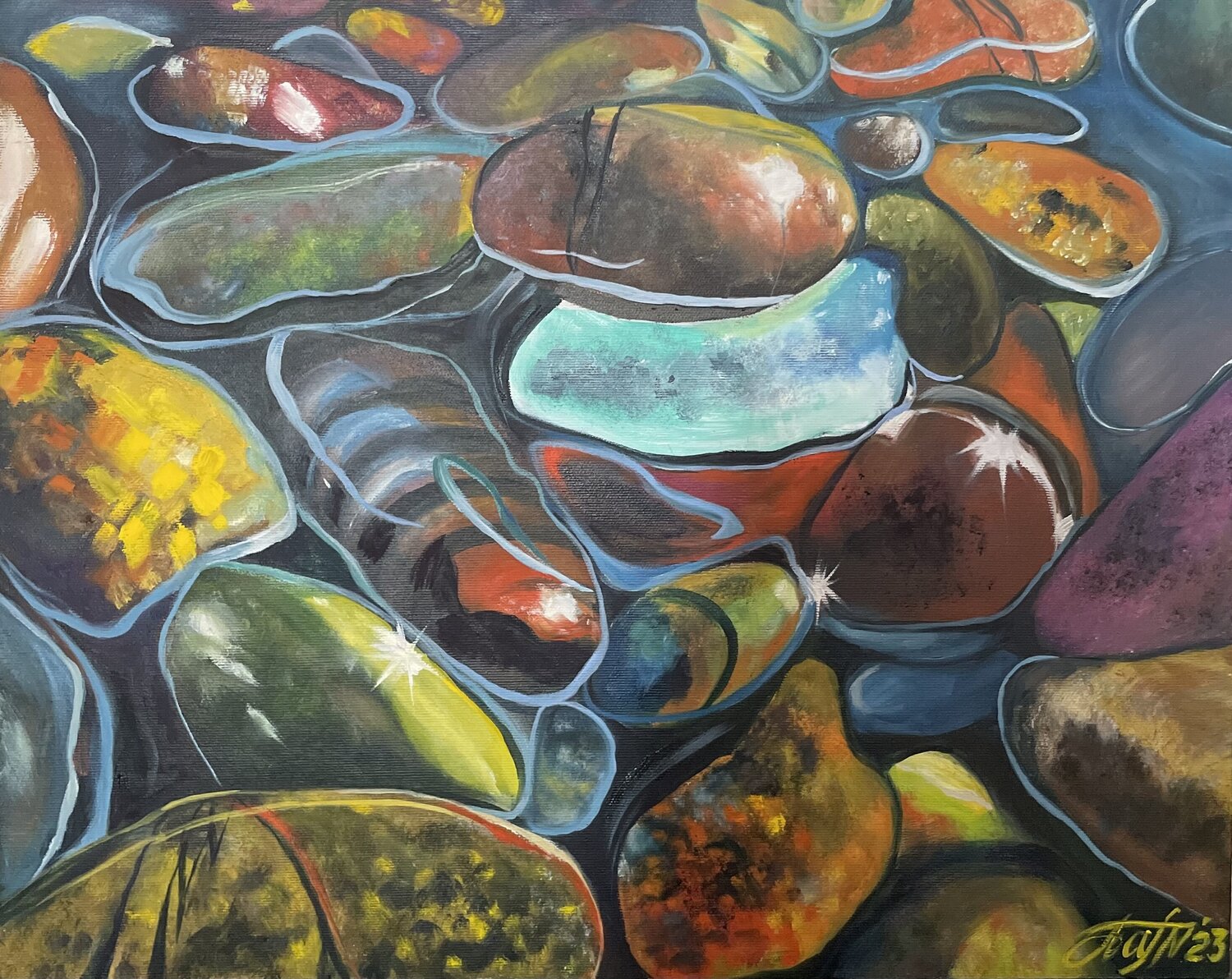 Stones Anna Pavlovich-Naneva