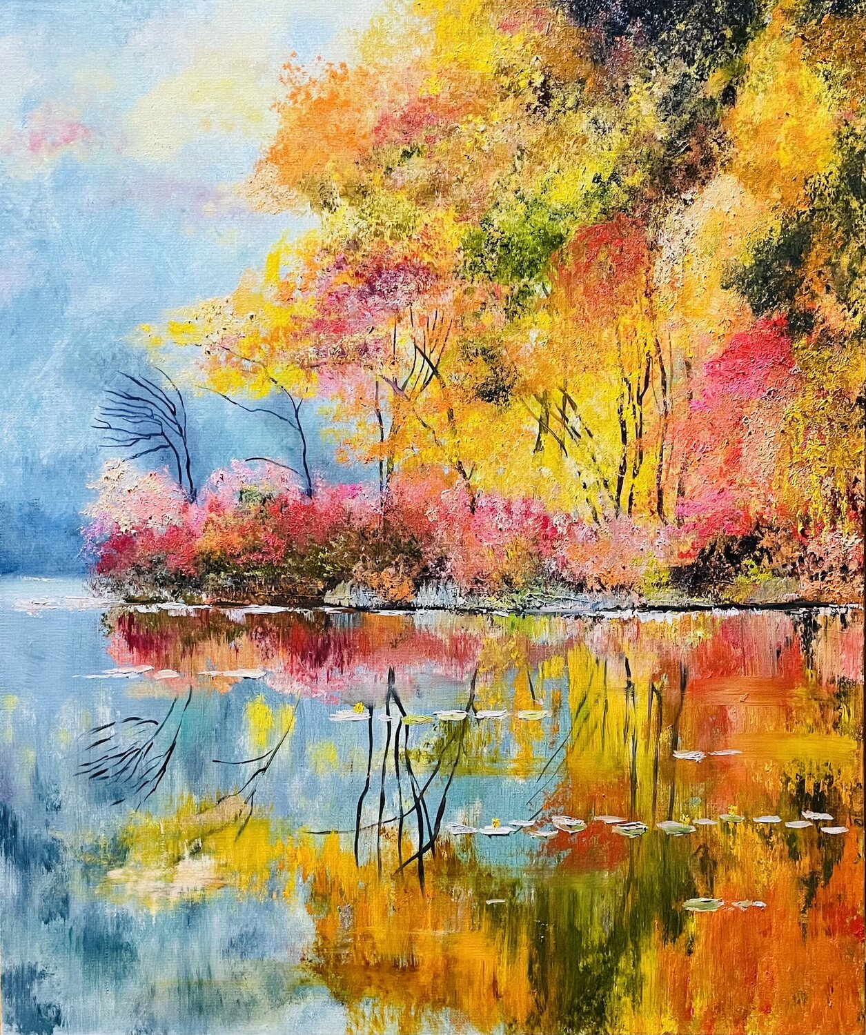 On the lake Anna Pavlovich-Naneva