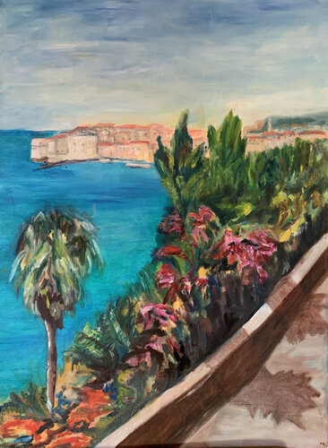 Dubrovnik di Marissa Zaknich, Pittura in vendita su Singulart