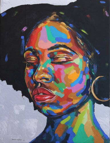 State of Mind 2 von Damola Ayegbayo, Malerei kaufen auf Singulart