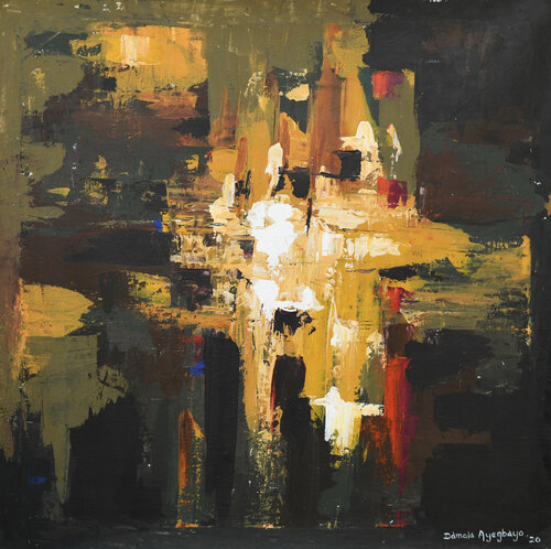 Realities of Life 1 de Damola Ayegbayo, Pintura a la venta en Singulart