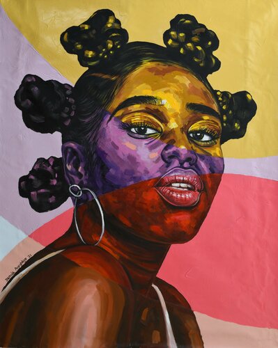 The other side 4 von Damola Ayegbayo, Malerei kaufen auf Singulart