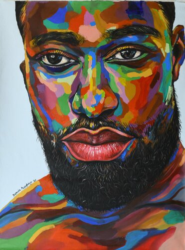 State of Mind 4 von Damola Ayegbayo, Malerei kaufen auf Singulart