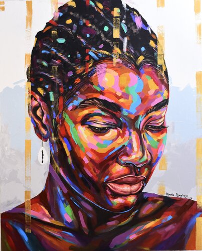 State of Mind 6 von Damola Ayegbayo, Malerei kaufen auf Singulart