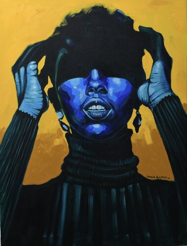 Restrained 2 par Damola Ayegbayo, Peinture en vente sur Singulart