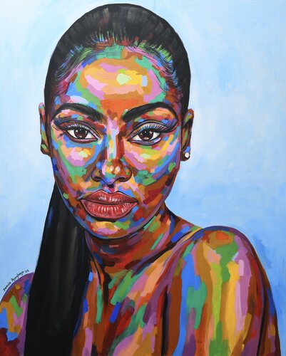 State of mind 8 par Damola Ayegbayo, Peinture en vente sur Singulart