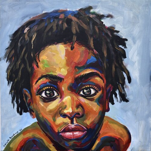 vision of hope 6 von Damola Ayegbayo, Malerei kaufen auf Singulart