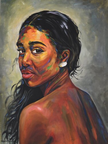 The other side 8 de Damola Ayegbayo, Pintura a la venta en Singulart