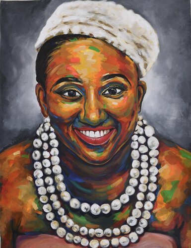 Culture 7 von Damola Ayegbayo, Malerei kaufen auf Singulart