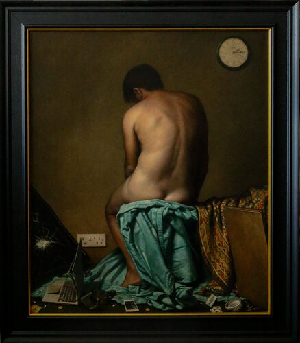'Disconnected' by John Afflick, 油畫 for Sale on Singulart