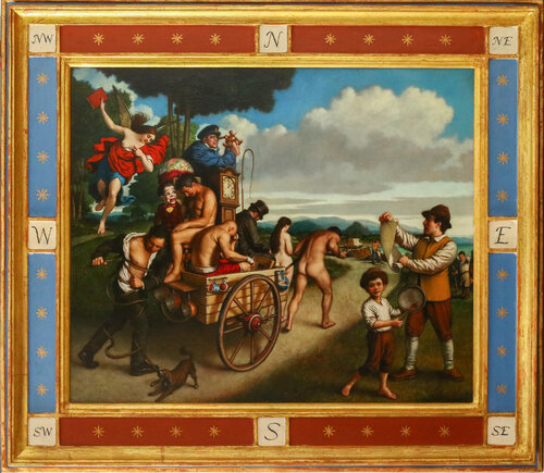 The Burden Of Expulsion by John Afflick, 油畫 for Sale on Singulart