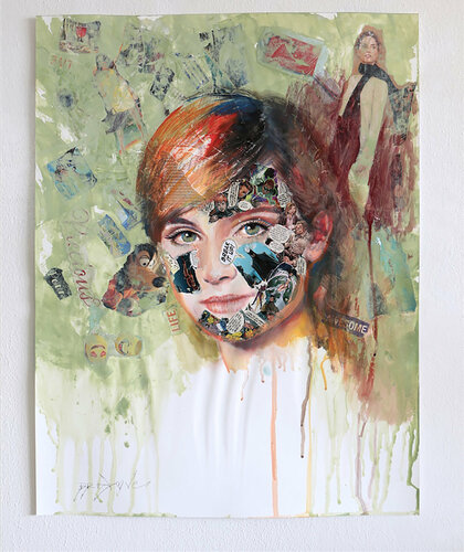 Break it up! - Original Painting on Paper van Dr8 Love, Schilderij te koop op Singulart