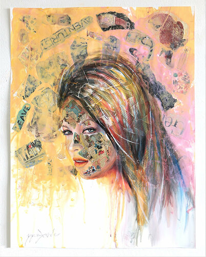 Long Live - Original Painting on Paper di Dr8 Love, Opera su carta in vendita su Singulart