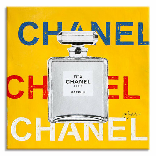 Chanel Patchouli - Original Painting on Canvas von Dr8 Love, Malerei kaufen auf Singulart
