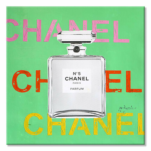 Chanel Vetiver - Original Painting on Canvas von Dr8 Love, Malerei kaufen auf Singulart