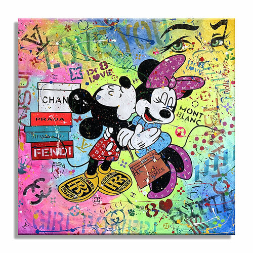 Love More - Original Painting on Canvas von Dr8 Love, Malerei kaufen auf Singulart