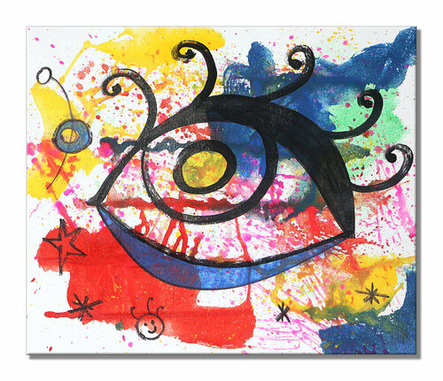 Apus - Original Abstract Painting on Canvas van Dr8 Love, Schilderij te koop op Singulart