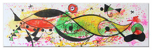 Rigel – Original Abstract Painting on canvas van Dr8 Love, Schilderij te koop op Singulart