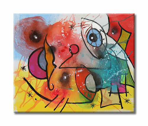 Time - Original Abstract Painting on Canvas von Dr8 Love, Malerei kaufen auf Singulart