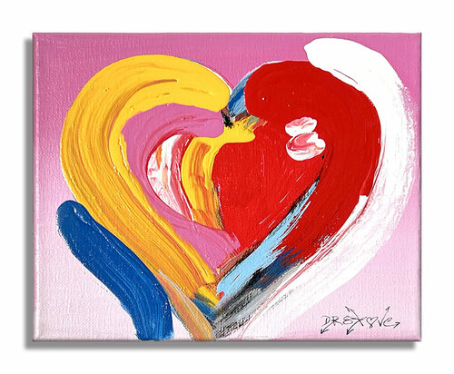 Close to - Original Painting on Canvas Dr8 Love
