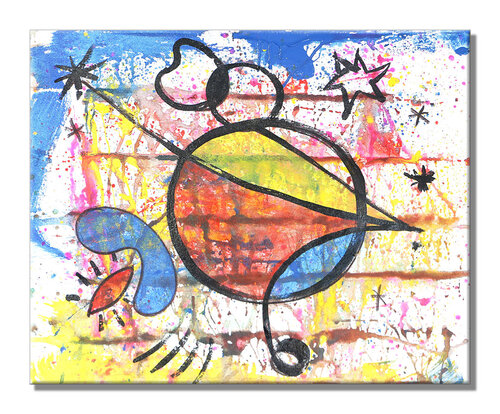 Antar II - Original Abstract Painting on Canvas von Dr8 Love, Malerei kaufen auf Singulart