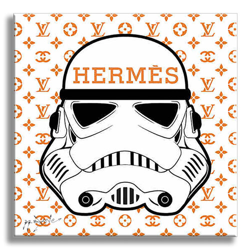 Star Wars Hermes - Original Painting on Canvas van Dr8 Love, Schilderij te koop op Singulart