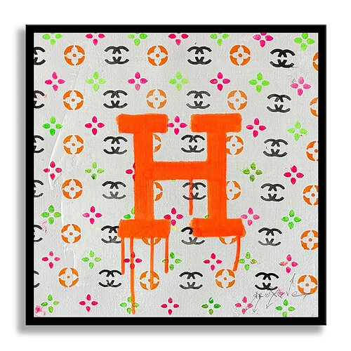 Take Hermes- Original Painting on Canvas di Dr8 Love, Pittura in vendita su Singulart