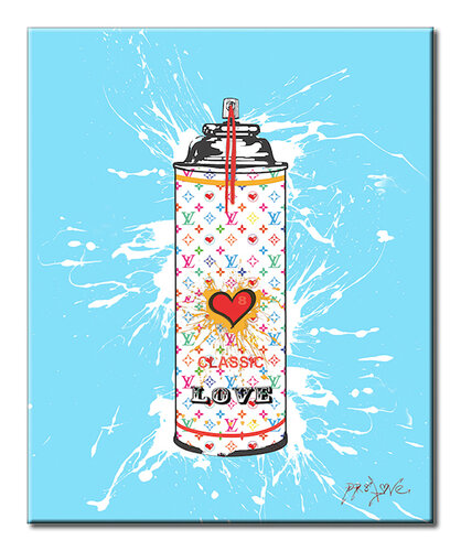 Spray Can - Each Morning - Original Painting on Canvas von Dr8 Love, Malerei kaufen auf Singulart