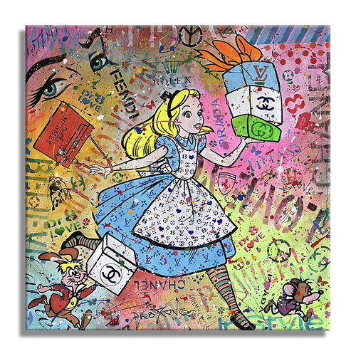 Wonderland - Limited Edition Giclee Paper by Dr8 Love, 인쇄 for Sale on Singulart