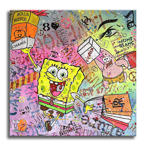 I'm Ready - Limited Edition Giclee Print on Canvas von Dr8 Love, Druck kaufen auf Singulart