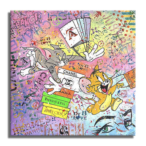 Tom Weekender - Limited Edition  Giclee Canvas von Dr8 Love, Druck kaufen auf Singulart