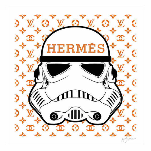 Star Wars Hermes - Limited Edition Giclee Paper van Dr8 Love, Afdruk te koop op Singulart