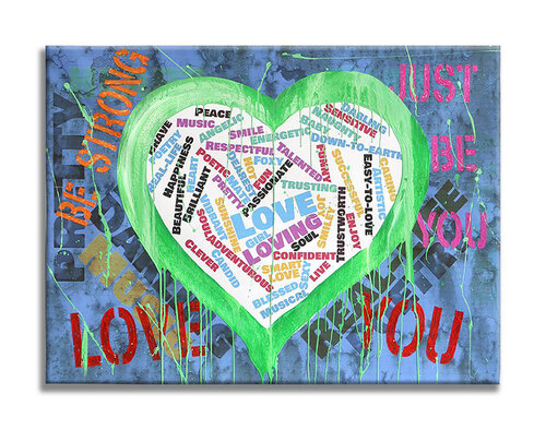 Love You - Limited Edition Giclee Paper von Dr8 Love, Druck kaufen auf Singulart