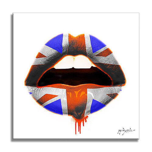 Kiss UK - Limited Edition Giclee Paper by Dr8 Love, Print for Sale on Singulart