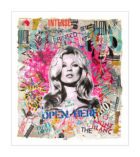 Kate Way - Limited Edition Giclee Canvas van Dr8 Love, Afdruk te koop op Singulart