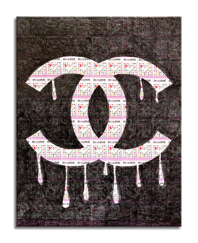 Chanel Black - Limited Edition Giclee Paper by Dr8 Love, 인쇄 for Sale on Singulart
