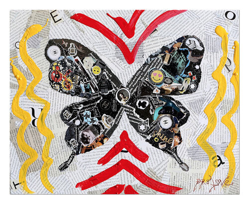 Shine - Canvas - Limited Edition Giclee Print von Dr8 Love, Druck kaufen auf Singulart