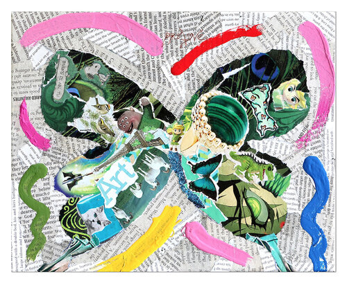 Try - Canvas - Limited Edition Giclee Print di Dr8 Love, Stampa in vendita su Singulart