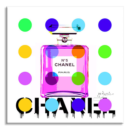 Chanel N5 Color 5 - Limited Edition Giclee Paper di Dr8 Love, Stampa in vendita su Singulart