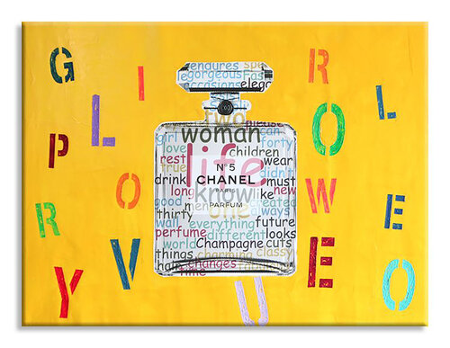 Chanel N5 Girl Power - Limited Edition Giclee Paper Dr8 Love